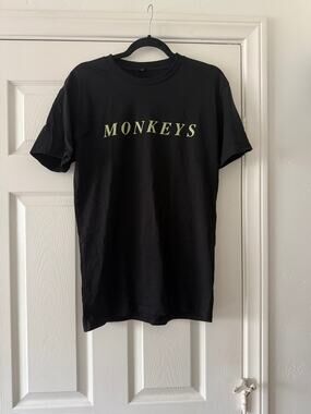 arctic monkeys plain black band‎ tee graphic shirt unisex size medium